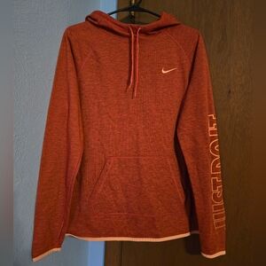 Nike Orange Dry Fit Women's Largr Hoodie
